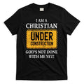 Christian Under Construction Funny T-Shirt product image 1
