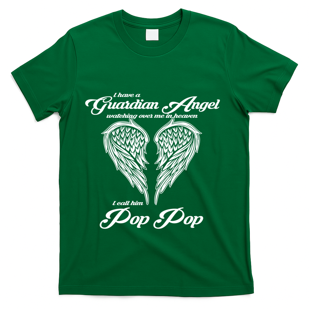 I Have A Guardian Angel In Heaven I Call Him Pop Gift product image 3