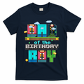 Dad Of The Birthday Boy Video Game Pixel T-Shirt product image 1