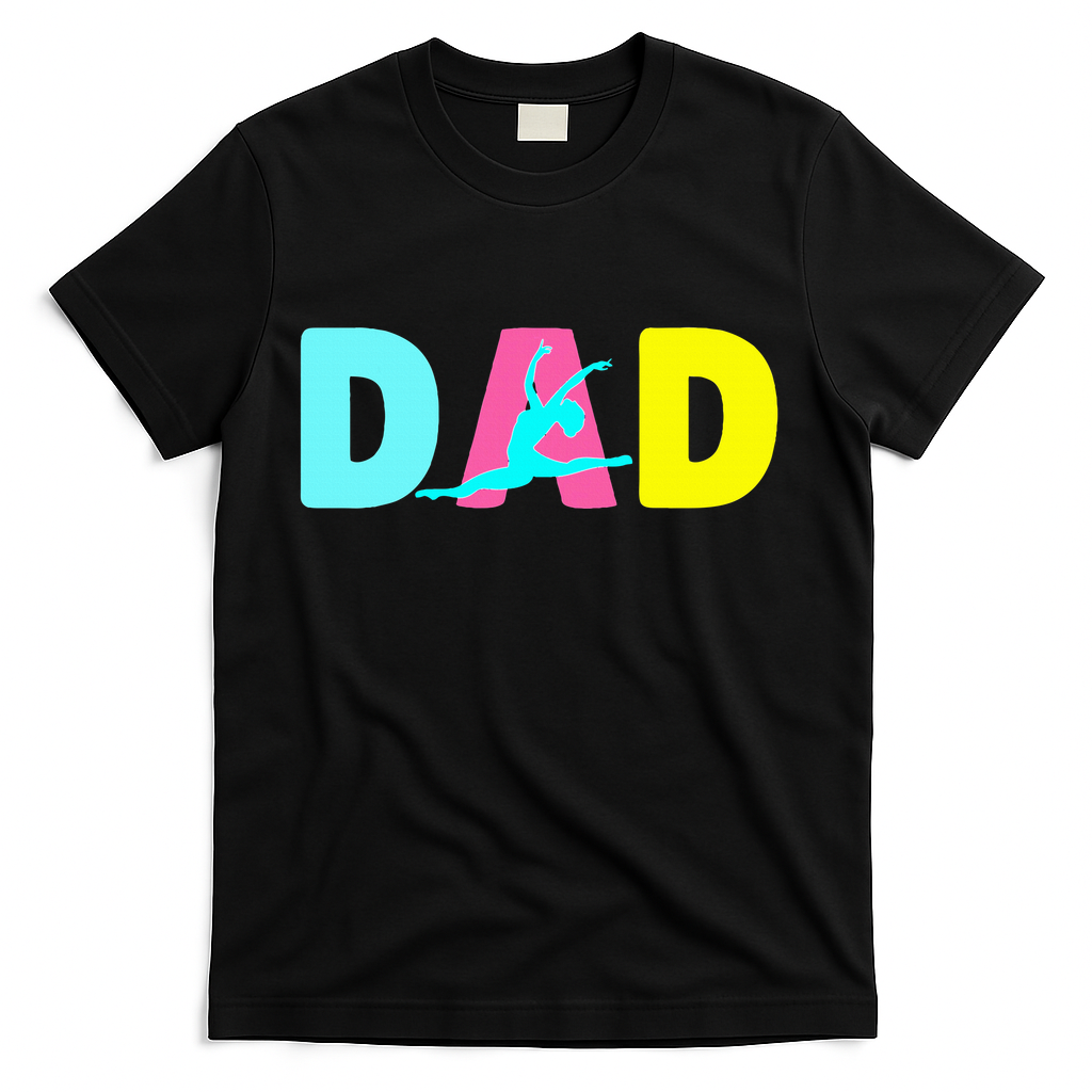 Dad Little Gymnast Girl Birthday Gymnastics Themed Party product image 1