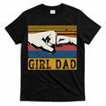 Girl Dad Father Of Fathers Day Vintage T-Shirt product image 1