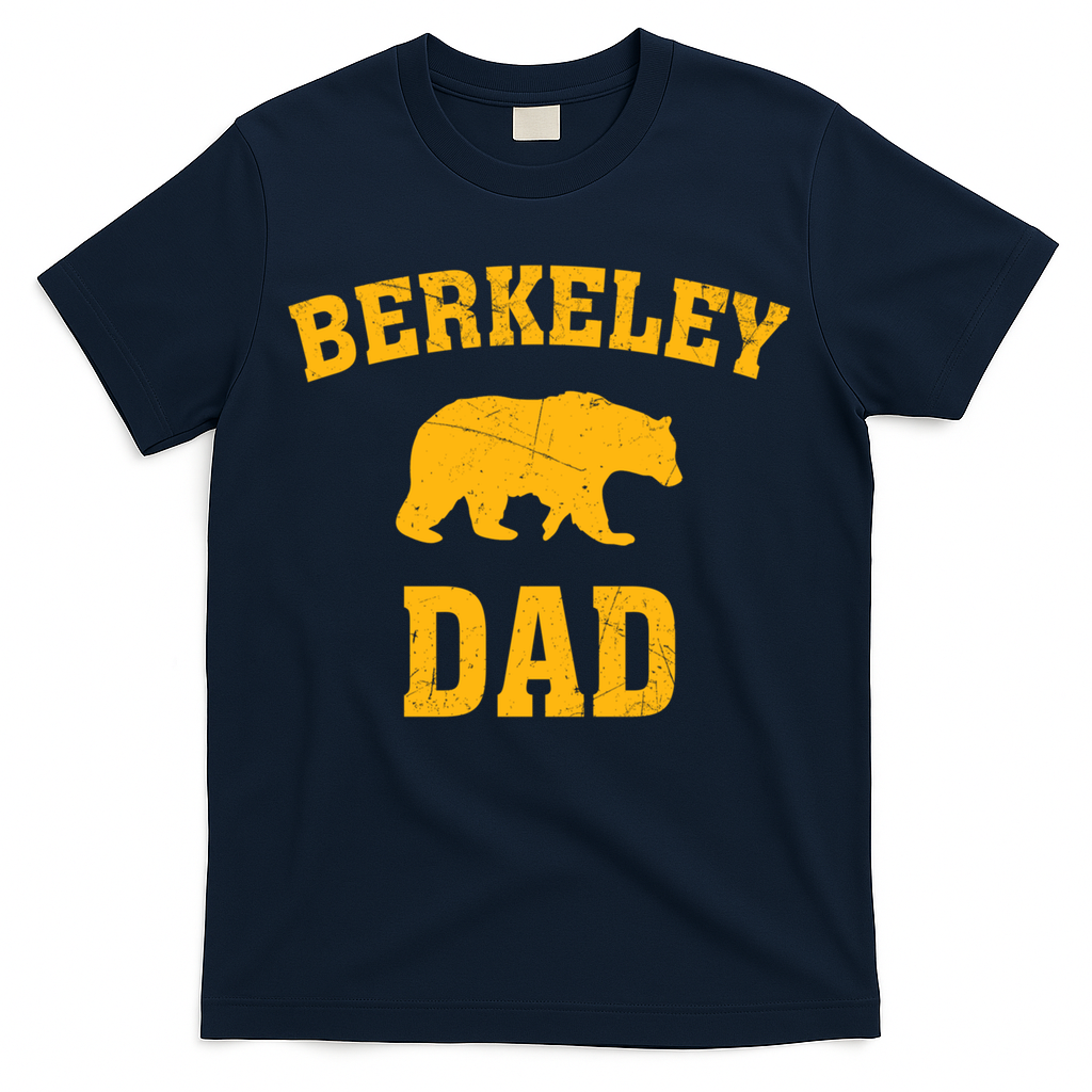 Berkeley Dad Bear Graphic FatherS Day Gift T-Shirt product image 2