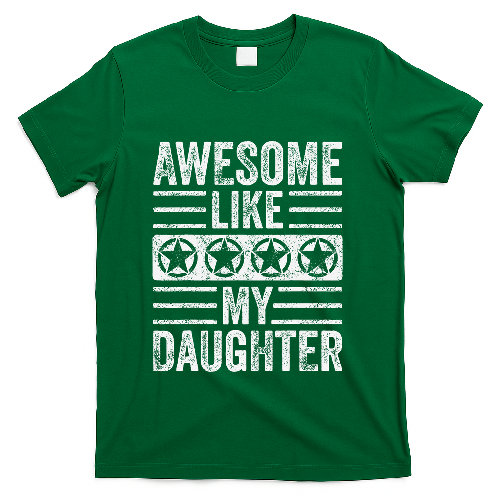 Awesome Like My Daughter Funny Vintage Father Mom Dad Joke product image 3