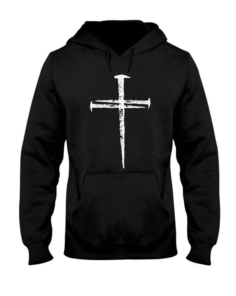 Jesus Cross Three Nails Christian Vintage T-Shirt product image 4