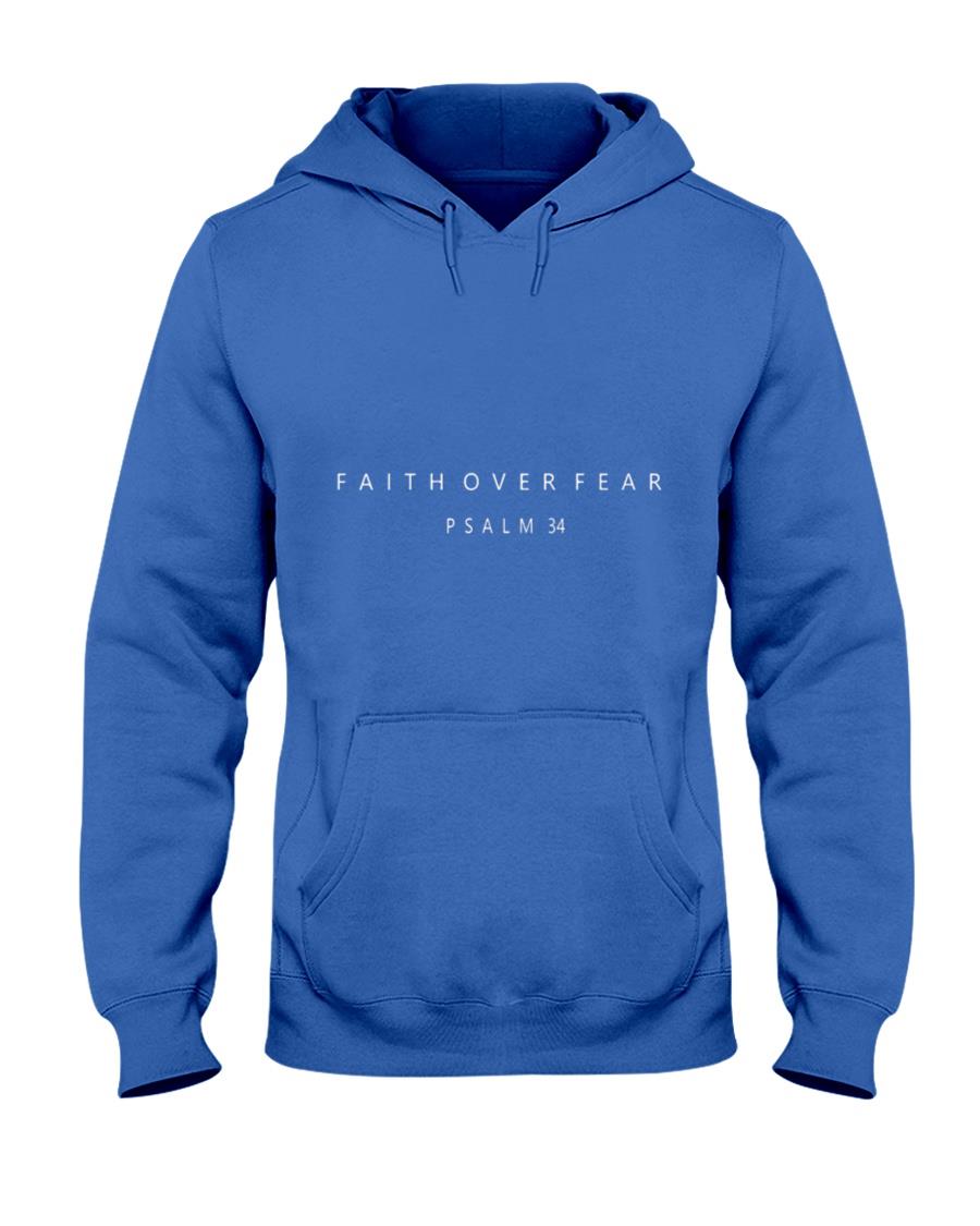 Faith Over Fear Psalm 34 Christian Minimal T-Shirt product image 5