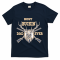 Best Buckin Dad Ever Funny Hunting Father Gift T-Shirt product image 1