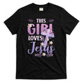 This Girl Loves Jesus Cute Christian T-Shirt product image 1