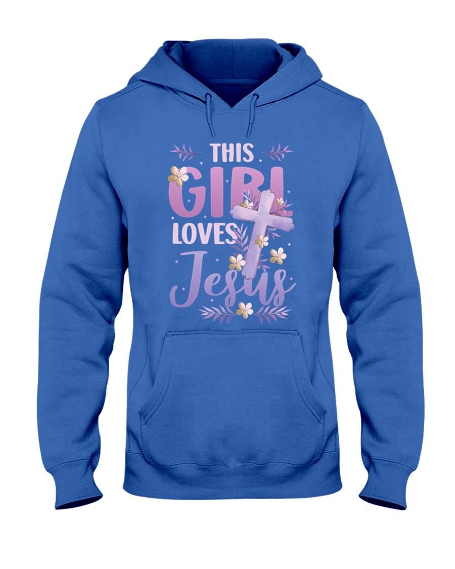 This Girl Loves Jesus Cute Christian T-Shirt product image 5