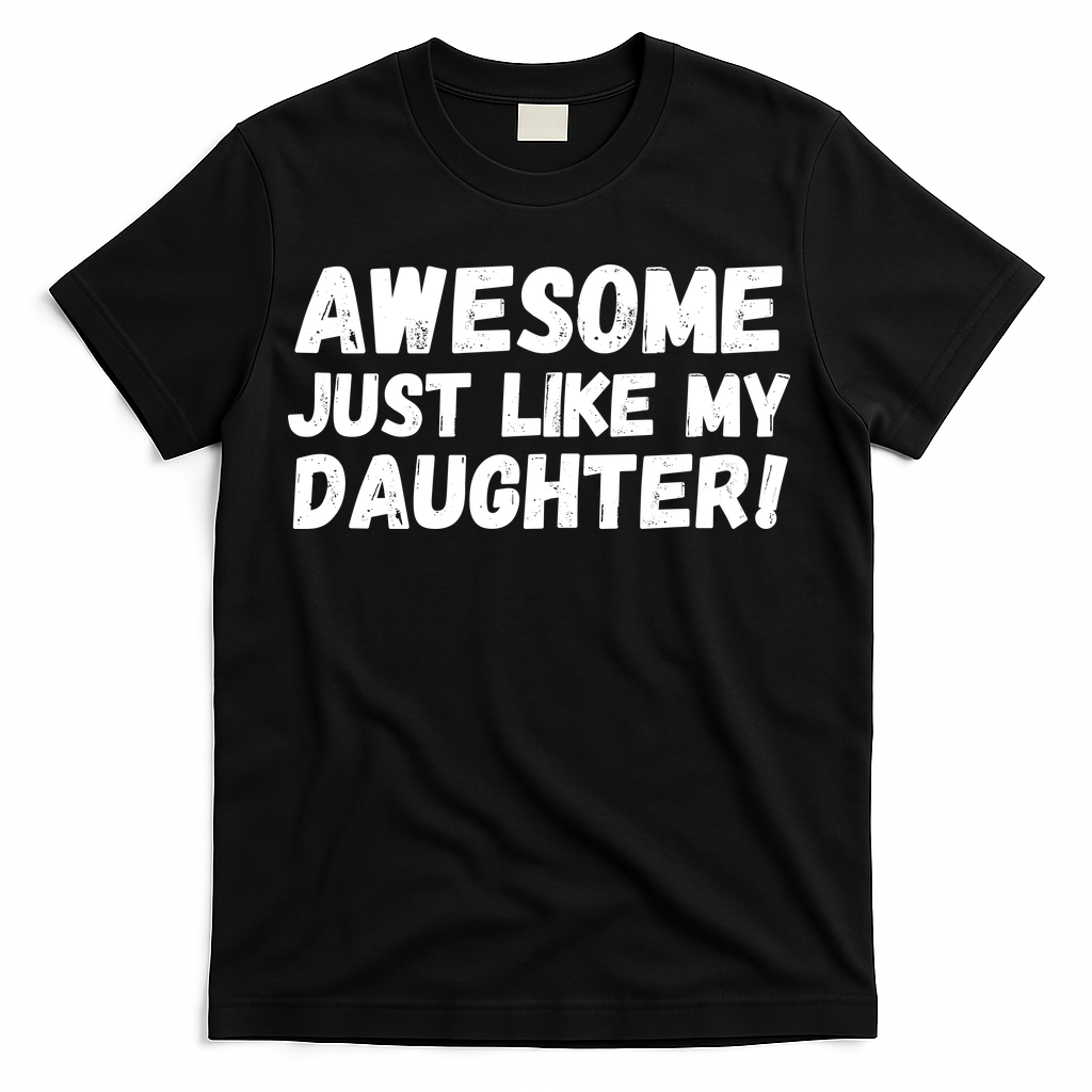 Awesome Like My Daughter Dad Life Father’s Day Humor Cool product image 3