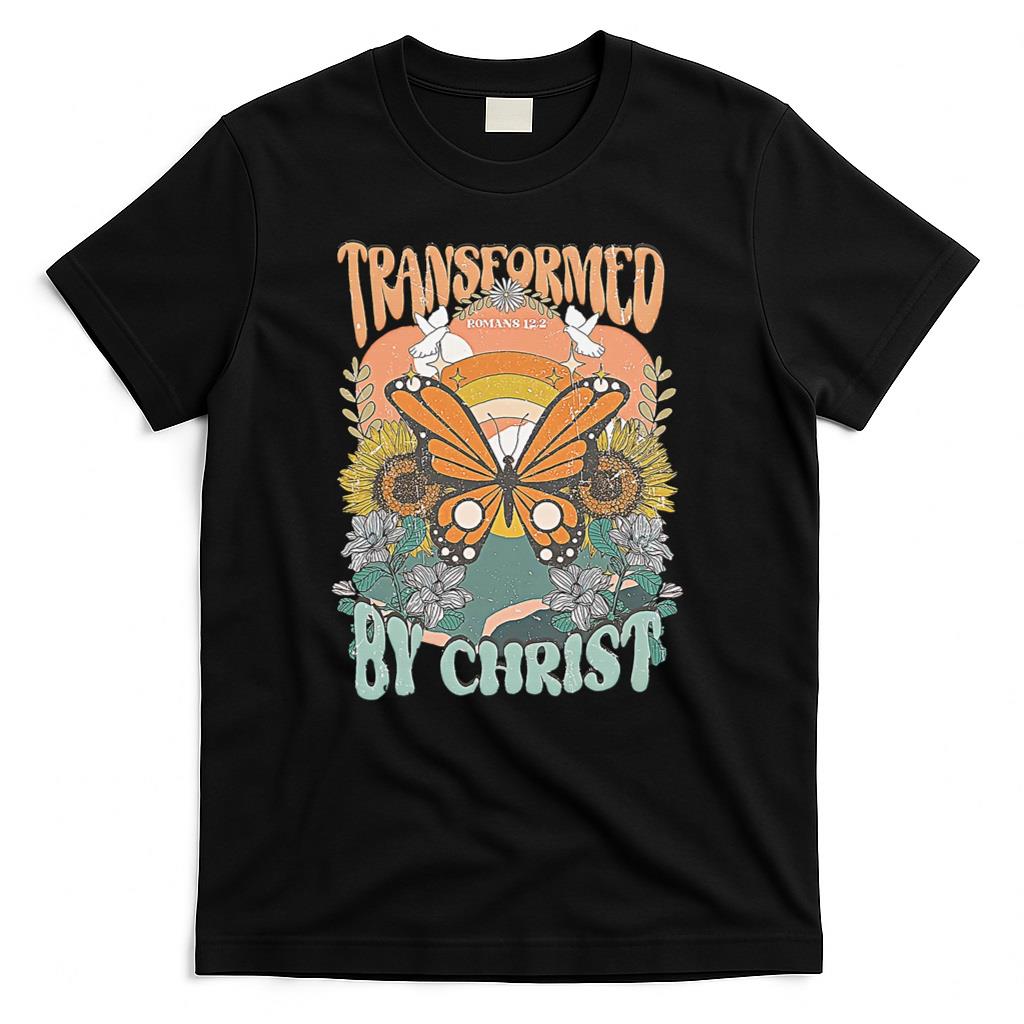 Transformed by Christ Boho christian Trendy T-Shirt product image 1
