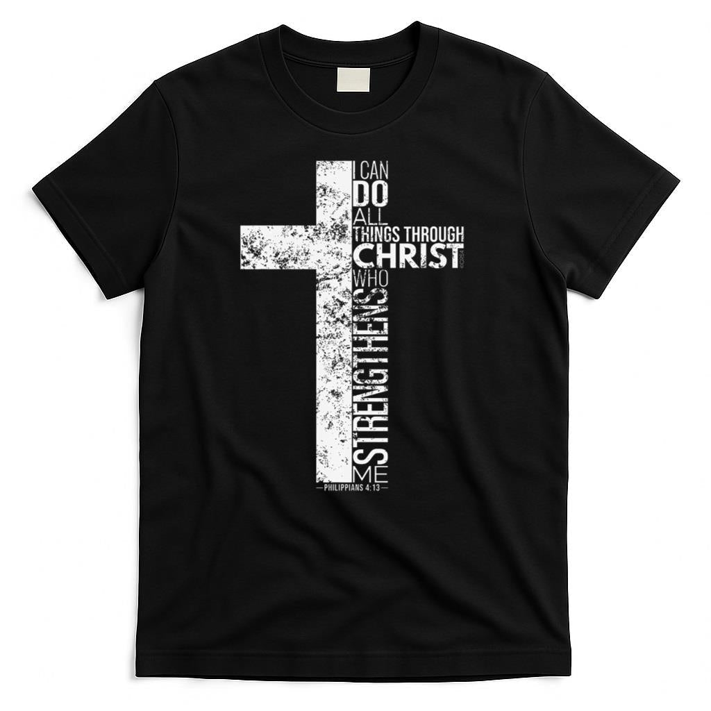 Cross With Philippians 413 Christian T-Shirt product image 1