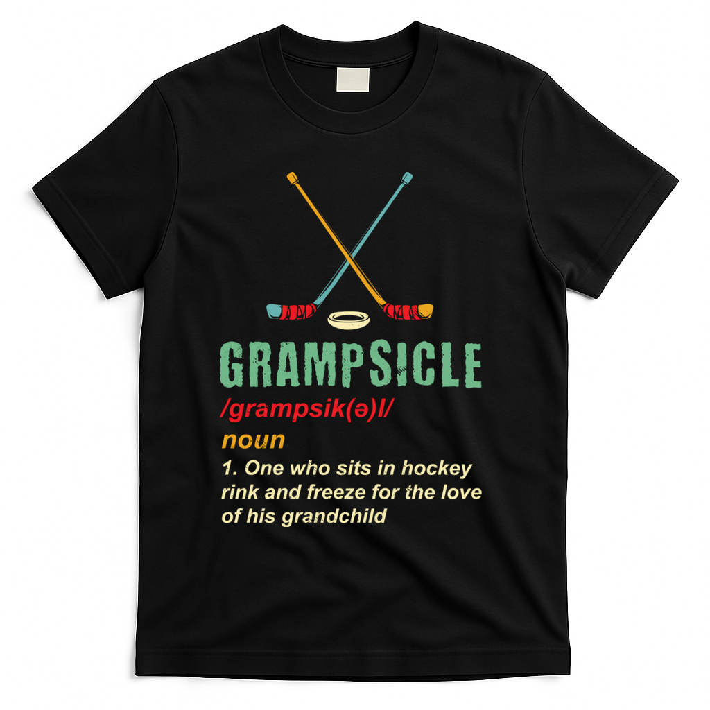 Grampsicle Hockey Grandpa Gift Grandfather Ice Stick Cute product image 1