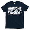 Awesome Like My Daughter Dad Life Father’s Day Humor Cool product image 1