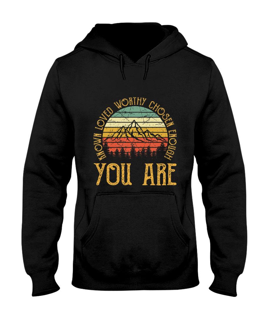 You Are Known Loved Worthy Chosen Enough Christian T-Shirt product image 4
