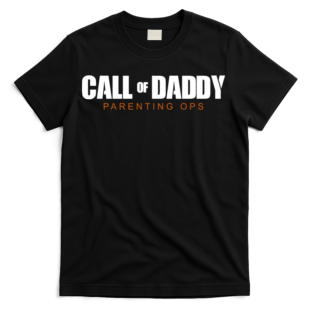 Call Of Daddy Parenting Ops Dad T-Shirt product image 2