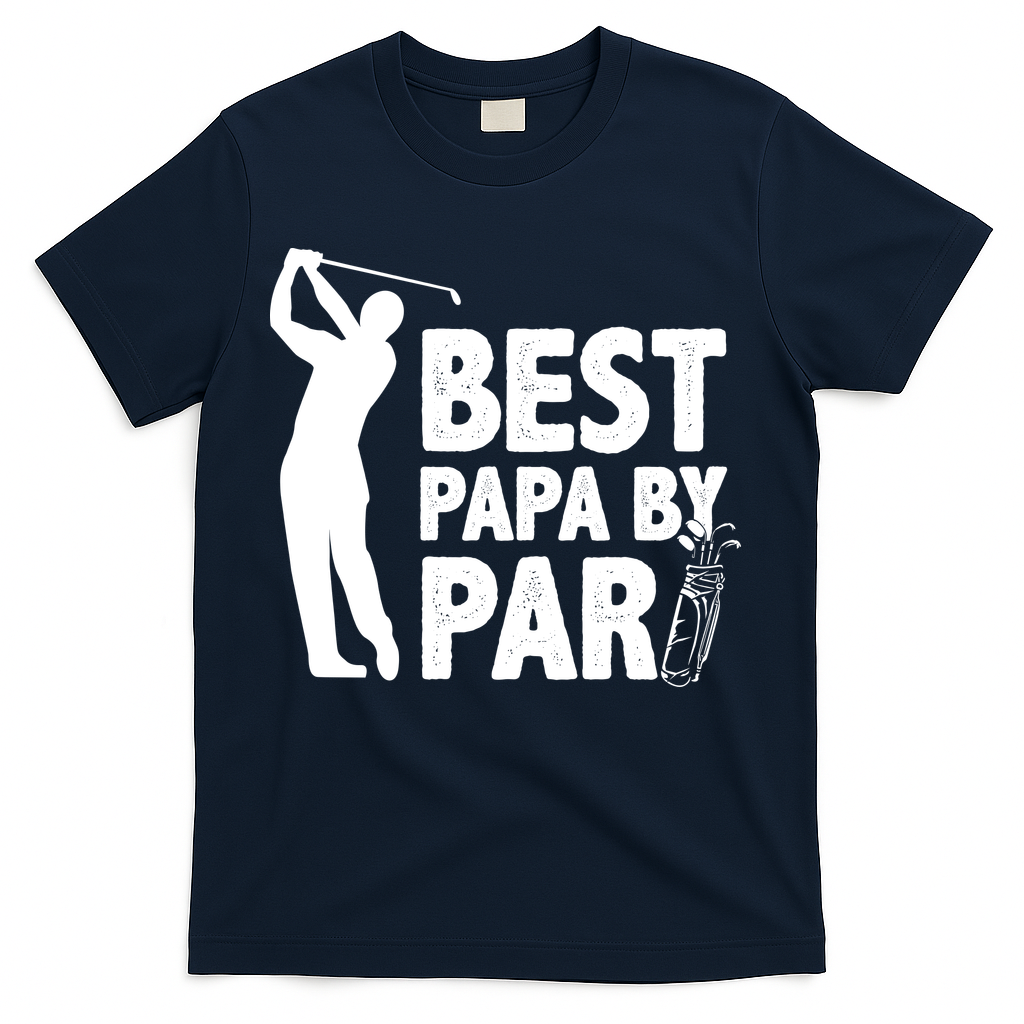 Best Papa By Par Fathers Day Golf T-Shirt product image 3