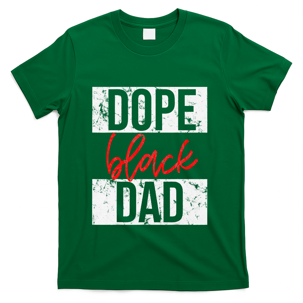 Dope Black Dad T-Shirt product image 2