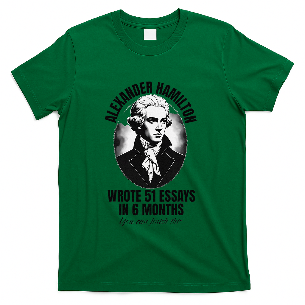 Alexander Hamilton Wrote 51 Essays In 6 Months Vintage product image 1