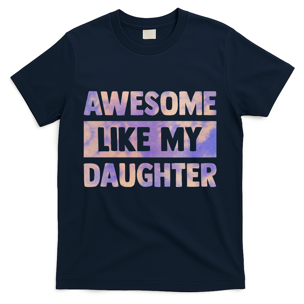Awesome Like My Daughter Matching Fathers Day Family Tie product image 3
