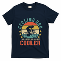 Cycling Dad Bike Rider & Cyclist FatherS Day T-Shirt product image 1