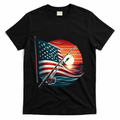 American Flag Fish Fisher Funny Bass Fishing Usa Gift product image 1