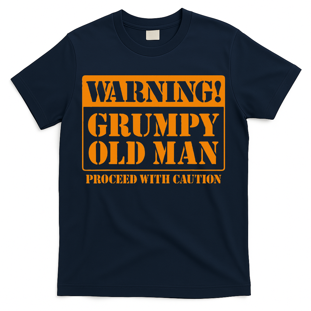Grumpy Old Man For Grandfathers Dads T-Shirt product image 3