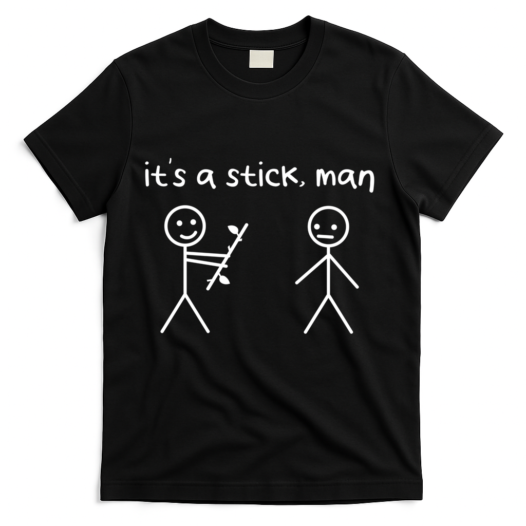 Funny Stick Figures ItS A Sarcastic Gift T-Shirt product image 1