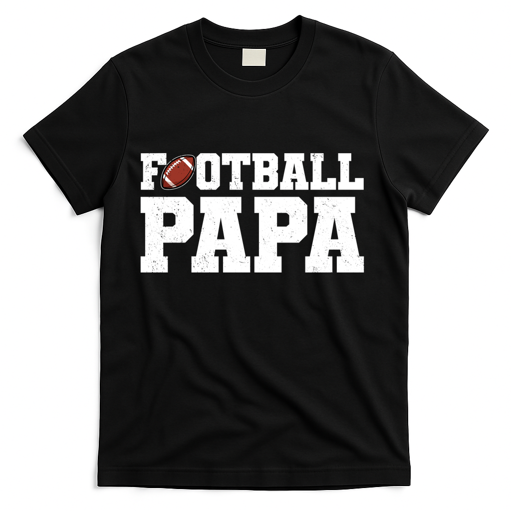 Football Papa Sports Fan T-Shirt product image 2