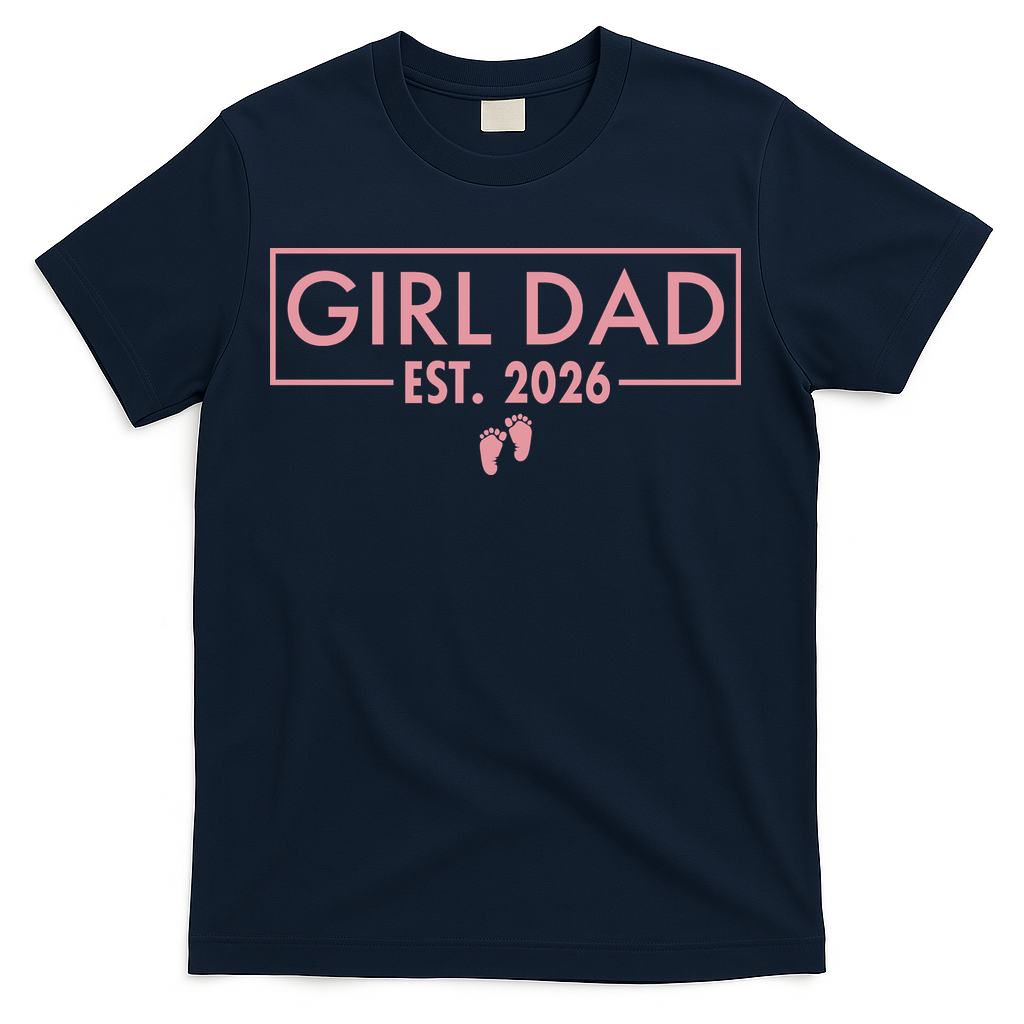 Girl Dad Est. 2026 T-Shirt product image 1