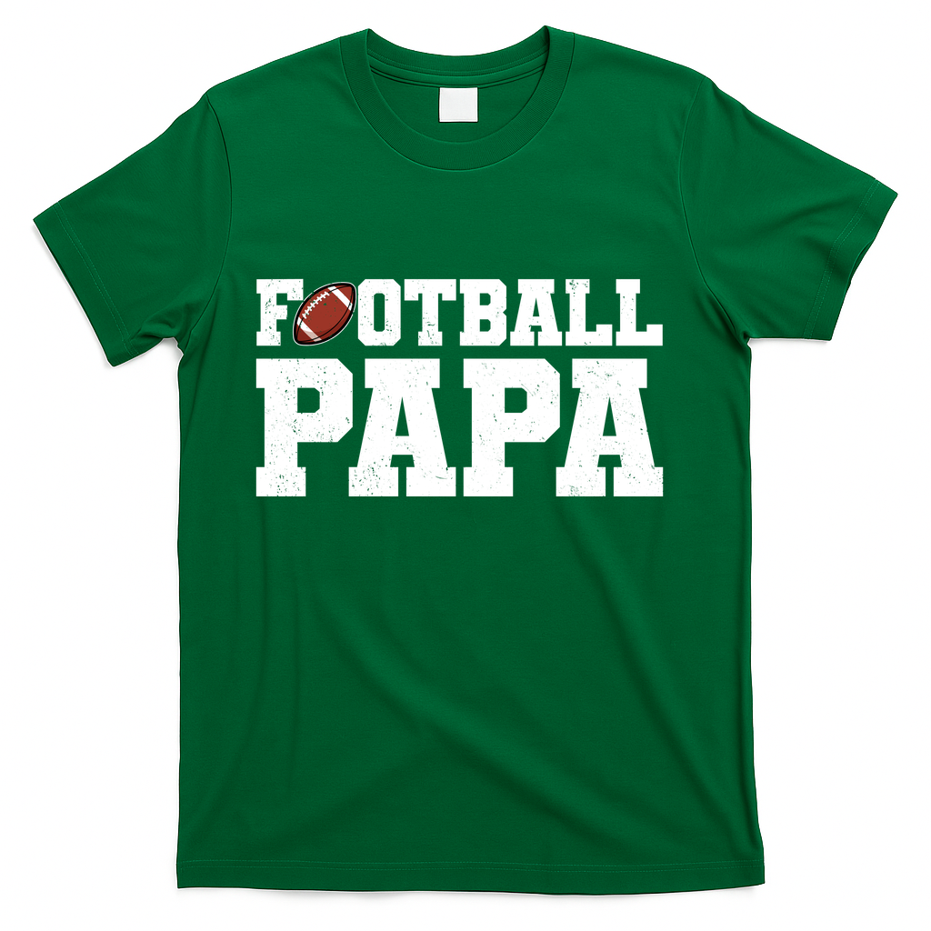 Football Papa Sports Fan T-Shirt product image 3