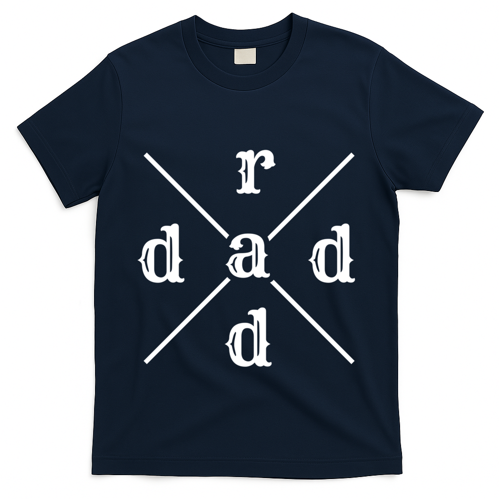Funny Rad Dad Gift For Fathers Day Retro Style Art Cute product image 1