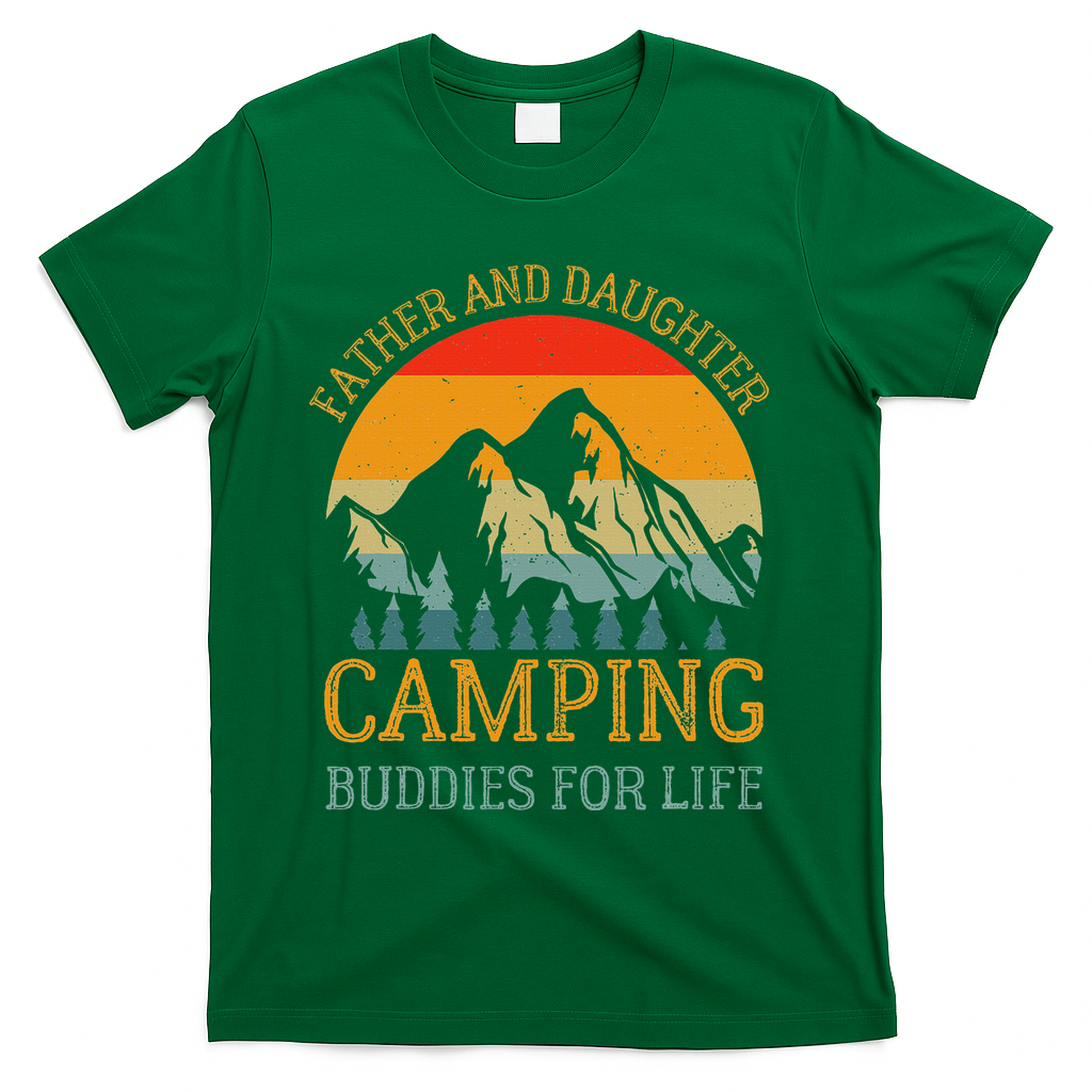 Father And Daughter Camping Buddies For Life Gift Dad product image 1