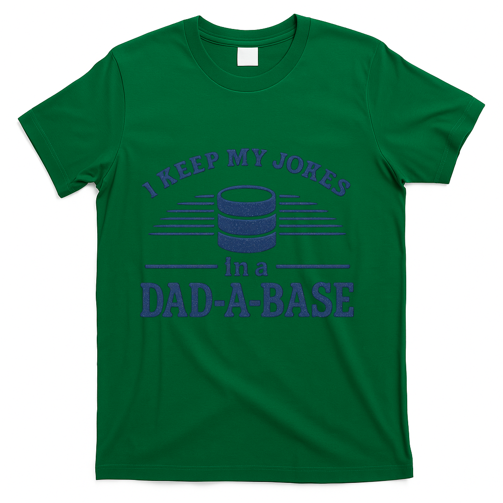 Dad-A-Base Funny Joke Storage T-Shirt product image 3