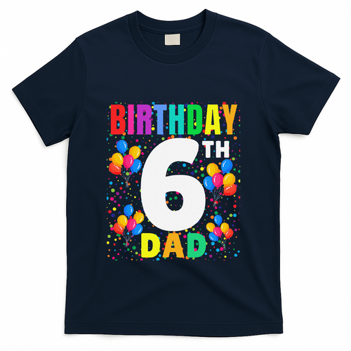 6 Years Old ItS My 6th Birthday Crew Balloons For Dad product image 2