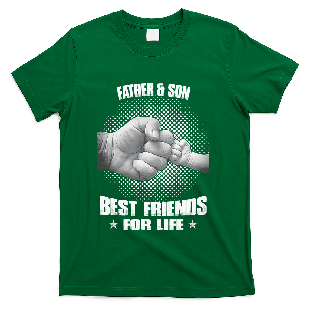 Father And Son Best Friends For Life Funny Happy Fathers product image 1