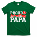 Cute Proud Wrestling Papa T-Shirt product image 1