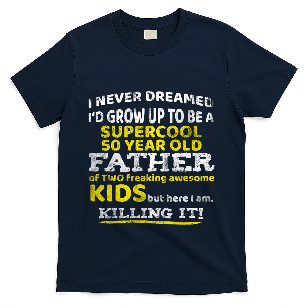 Funny 50th Birthday Gift For Father Dad From Fifty Year product image 1