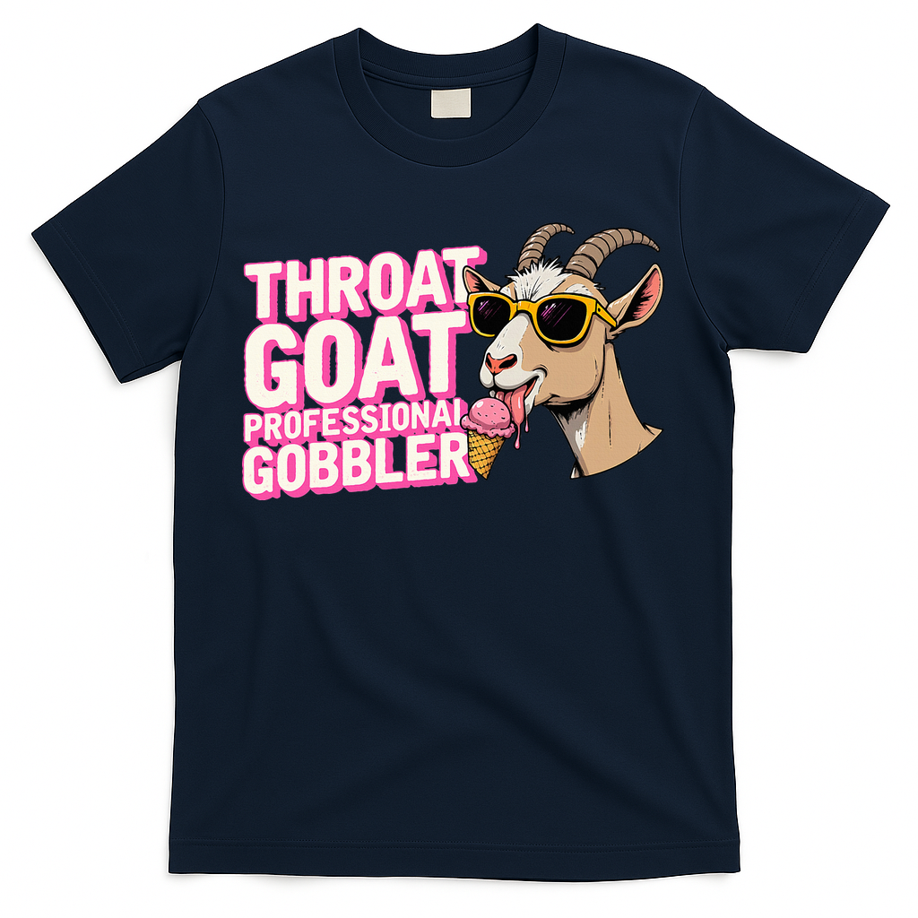 DaddyS Throat Goat Inappropriate Adult Humor T-Shirt product image 3