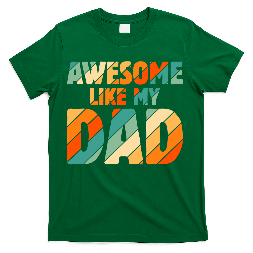 Awesome Like My Dad Vintage T-Shirt product image 3
