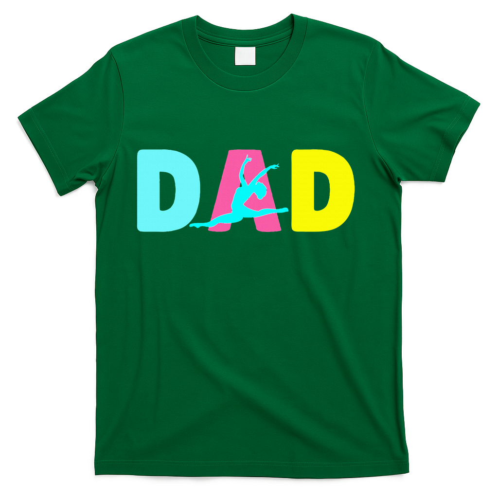 Dad Little Gymnast Girl Birthday Gymnastics Themed Party product image 2