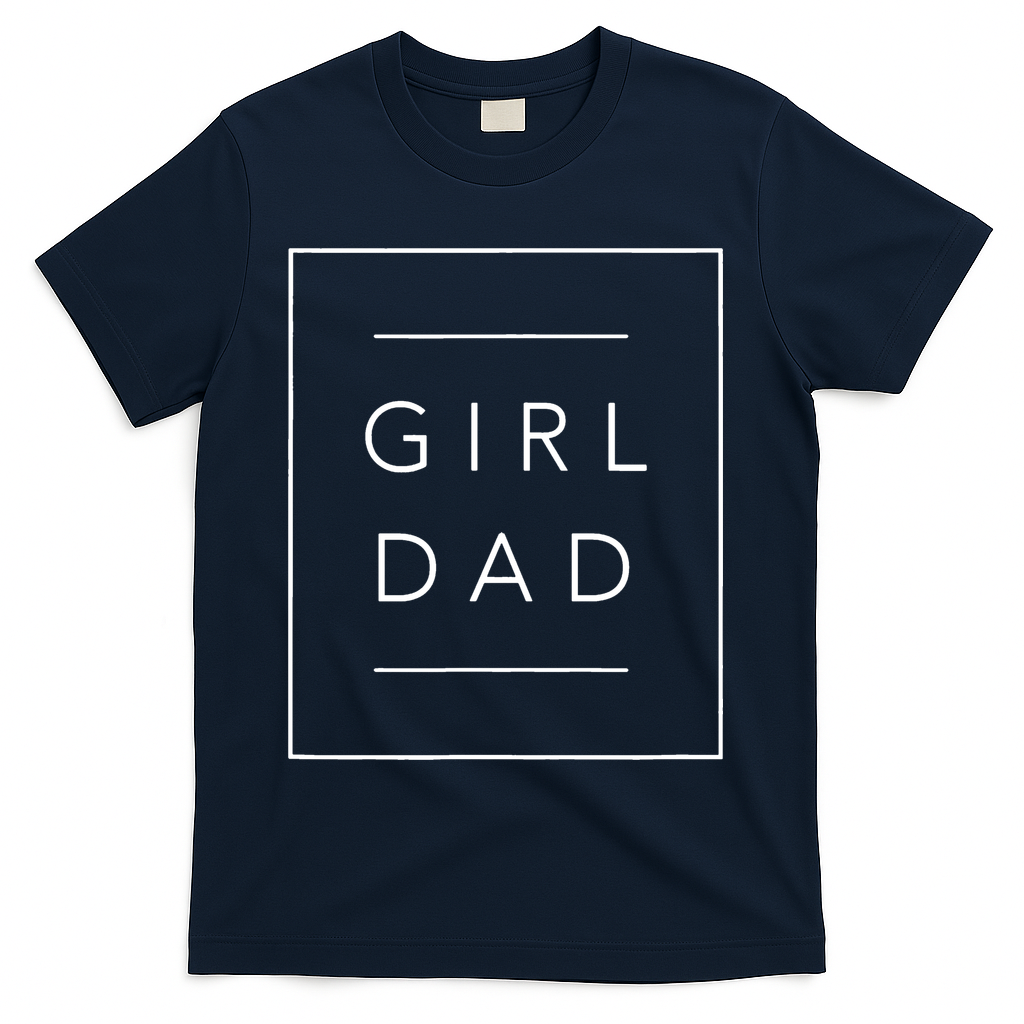 Father Of Girl Proud New Dad T-Shirt product image 1