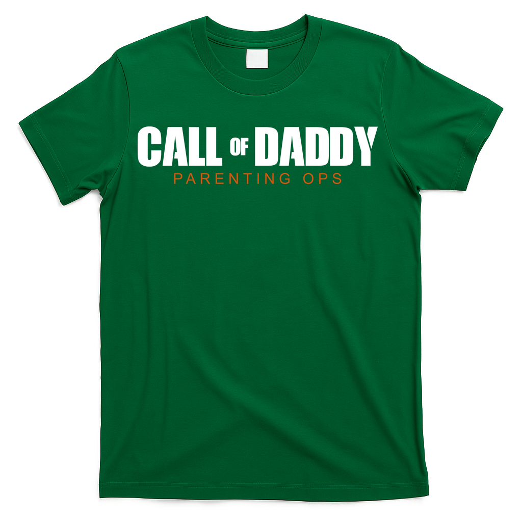 Call Of Daddy Parenting Ops Dad T-Shirt product image 3