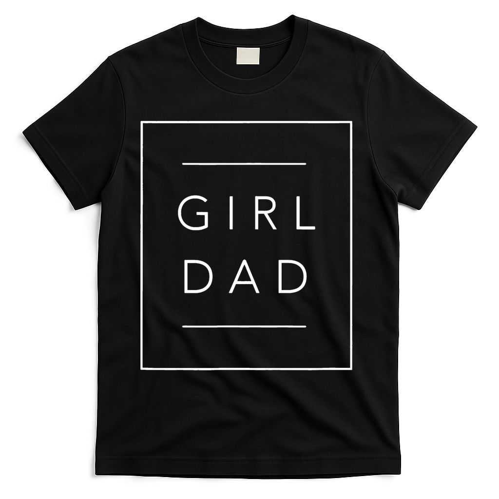 Father Of Girl Proud New Dad T-Shirt product image 2