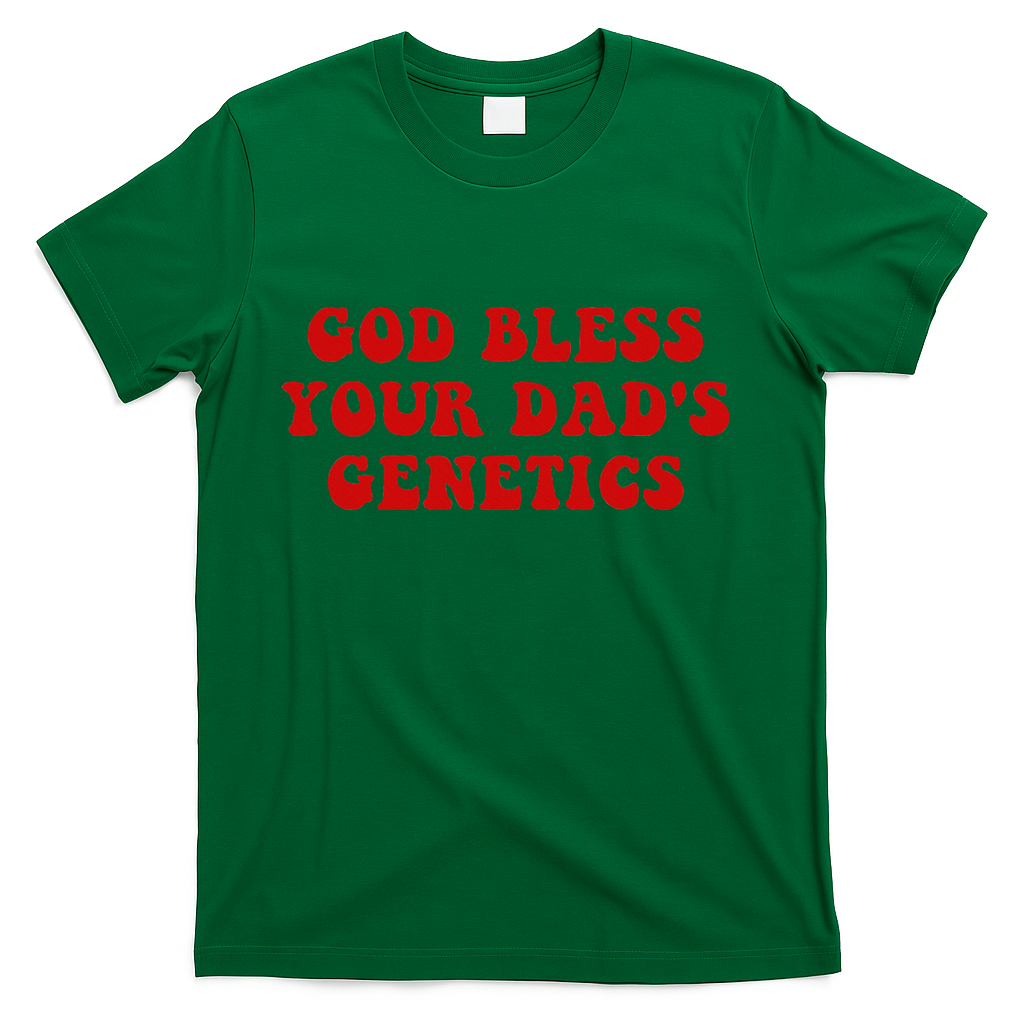 God Bless Your DadS Genetics T-Shirt product image 2