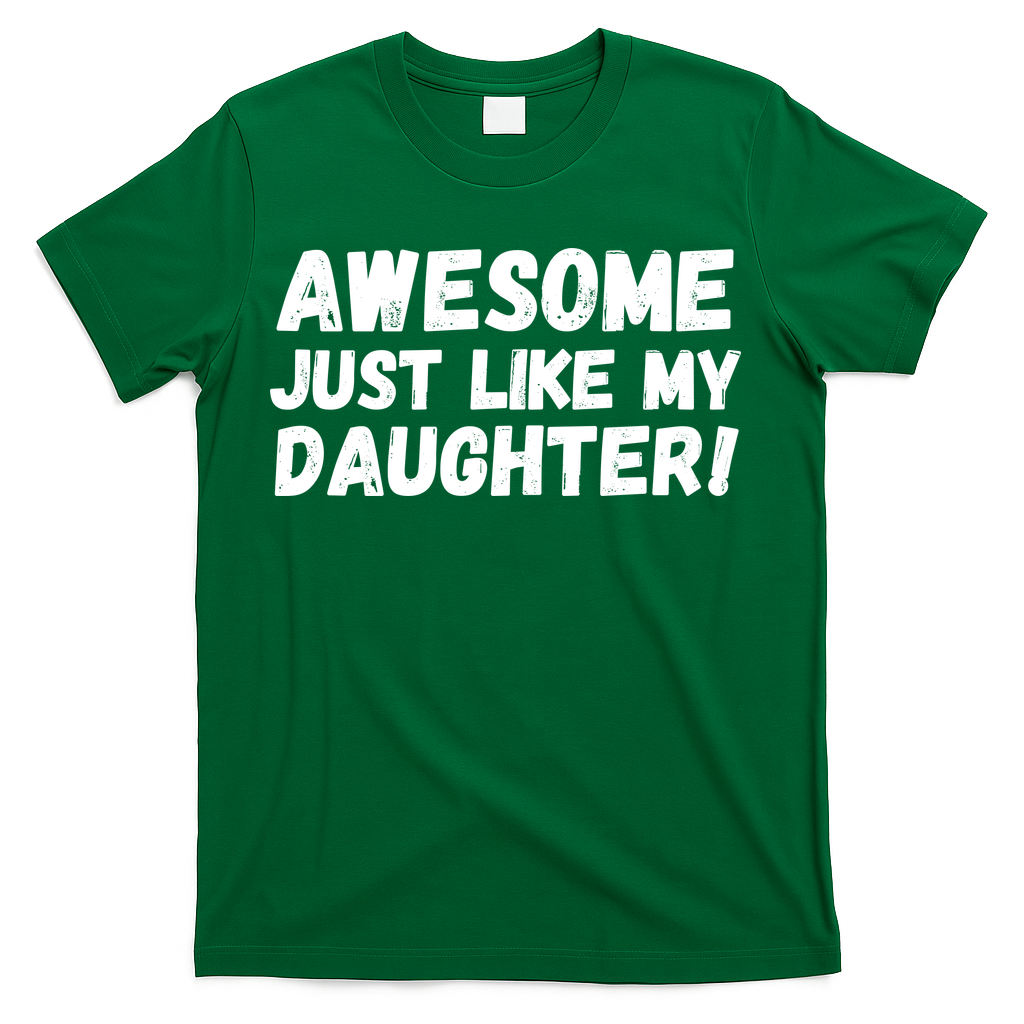 Awesome Like My Daughter Dad Life Father’s Day Humor Cool product image 2