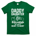 Daddy And Daughter Not Always Eye To But Heart To T-Shirt product image 1