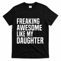 Freaking Awesome Like My Daughter Funny Fathers Day Dad product image 1