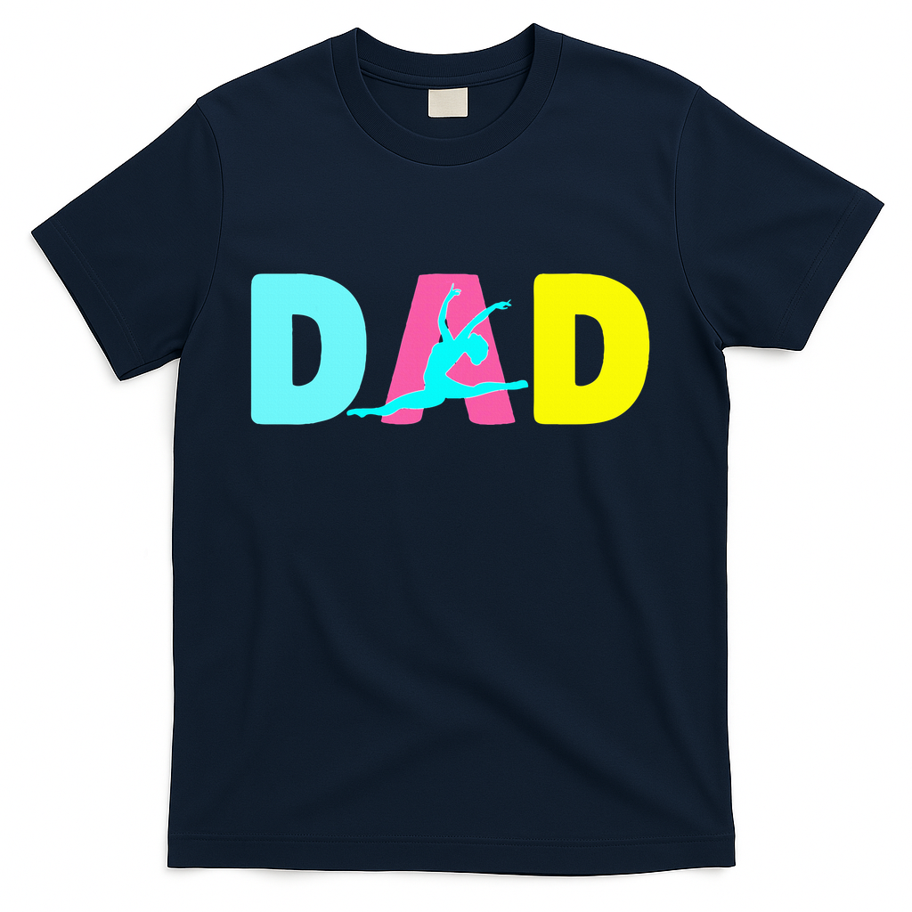 Dad Little Gymnast Girl Birthday Gymnastics Themed Party product image 3